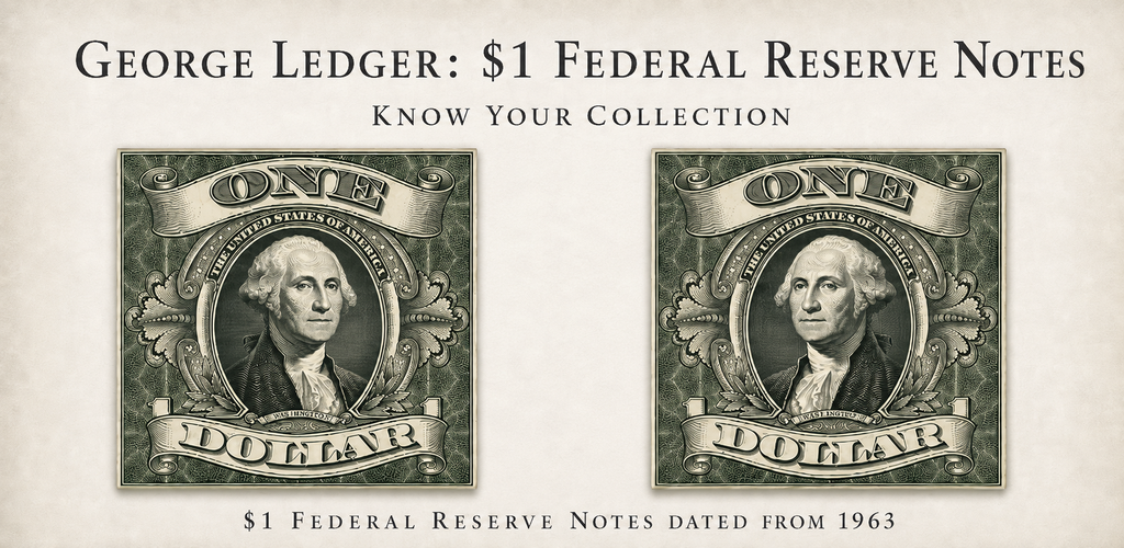 George Ledger: 1 Dollar FRN feature graphic