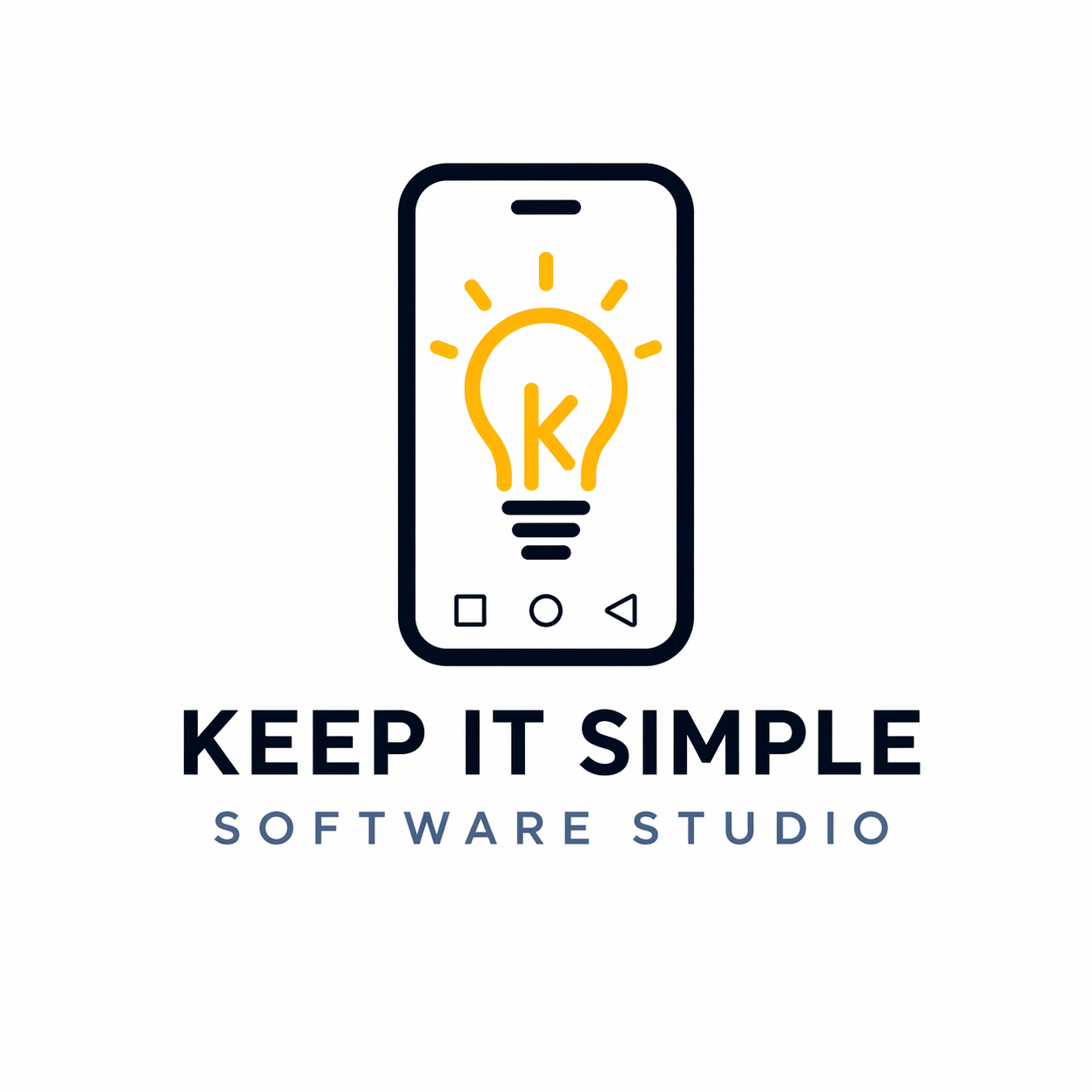 Keep It Simple Software Studio logo with studio name